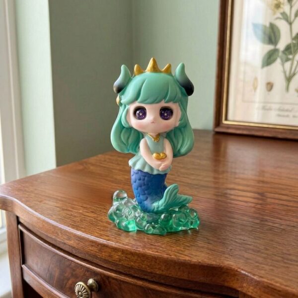 4 Art Toy โมเดลฟิกเกอร์ เจ้าหญิงแห่งดวงดาว ราศีมังกร เสริมดวงชะตา การเงินการงานโชคลาภ คริสตัล ของขวัญ