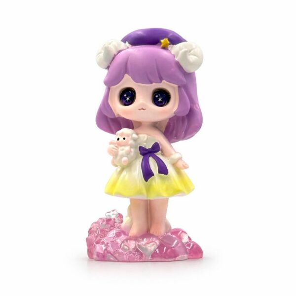 5 Art Toy โมเดลฟิกเกอร์ เจ้าหญิงแห่งดวงดาว ราศีเมษ เสริมดวงชะตา การเงินการงานโชคลาภ ฐานคริสตัล ของขวัญ