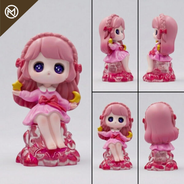 Art Toy โมเดลฟิกเกอร์ เจ้าหญิงแห่งดวงดาว ราศีตุลย์ เสริมดวงชะตา การเงินการงานโชคลาภ คริสตัล ของขวัญ