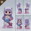 Art Toy โมเดลฟิกเกอร์ เจ้าหญิงแห่งดวงดาว ราศีมีน เสริมดวงชะตา การเงินการงานโชคลาภ ฐานคริสตัล ของขวัญ