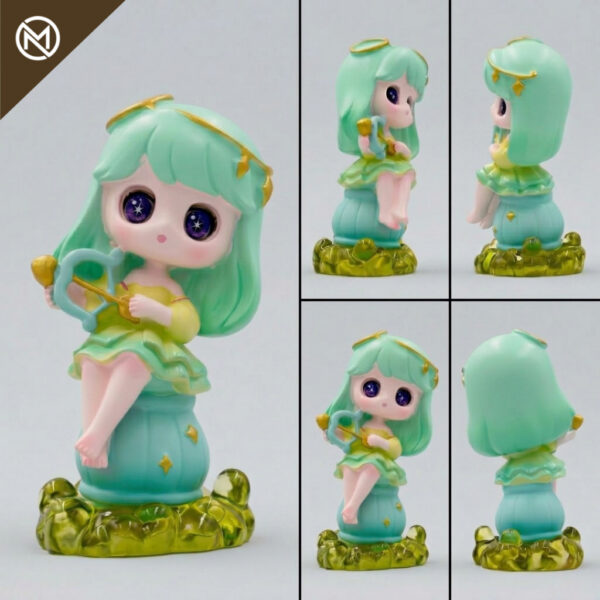 6 Art Toy โมเดลฟิกเกอร์ เจ้าหญิงแห่งดวงดาว ราศีธนู เสริมดวงชะตา การเงินการงานโชคลาภ ฐานคริสตัล ของขวัญ