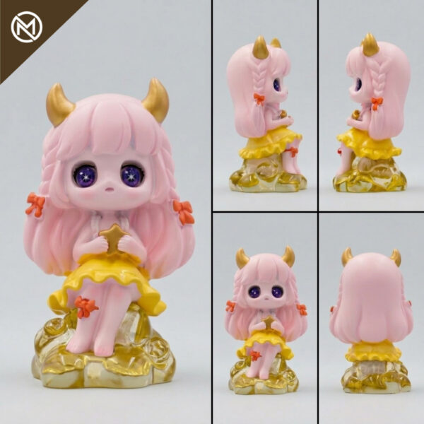 7 Art Toy โมเดลฟิกเกอร์ เจ้าหญิงแห่งดวงดาว ราศีพฤษภ เสริมดวงชะตา การเงินการงานโชคลาภ คริสตัล ของขวัญ