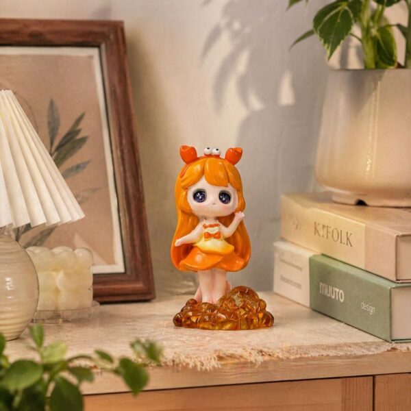 Art Toy โมเดลฟิกเกอร์ เจ้าหญิงแห่งดวงดาว ราศีกรกฎ เสริมดวงชะตา การเงินการงานโชคลาภ คริสตัล ของขวัญ