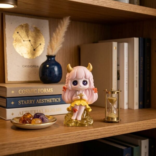 Art Toy โมเดลฟิกเกอร์ เจ้าหญิงแห่งดวงดาว ราศีพฤษภ เสริมดวงชะตา การเงินการงานโชคลาภ คริสตัล ของขวัญ