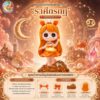 Art Toy โมเดลฟิกเกอร์ เจ้าหญิงแห่งดวงดาว ราศีกรกฎ เสริมดวงชะตา การเงินการงานโชคลาภ คริสตัล ของขวัญ