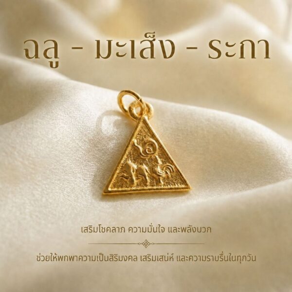SAHA Zodiac Fortune Charm  จี้มงคลซาฮะแห่งโชคลาภประจำนักษัตร  mooniverse