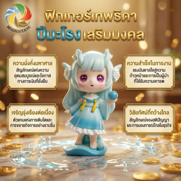 th-11134207-81ztf-mnkxmo6nm32bfc.jpg โมเดลฟิกเกอร์ เสริมมงคล เทพธิดา 12นักษัตร ( ปีมะโรง ) โชคลาภ เสริมเงินทอง ของขวัญวันเกิด ของสะสม