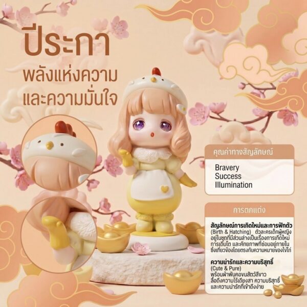 th-11134207-81ztf-mnkz17j3wphka1.jpg โมเดลฟิกเกอร์ เสริมมงคล เทพธิดา 12นักษัตร ( ปีระกา ) โชคลาภ เสริมเงินทอง ของขวัญวันเกิด ของสะสม