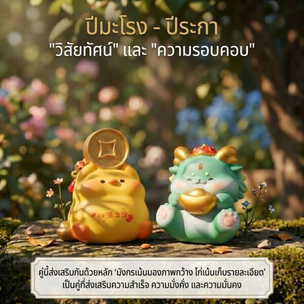 ฟิกเกอร์เหล่าทวยเทพน้อย 12 นักษัตรมงคล : พรจากสรวงสวรรค์ "ปีมะโรง" โมเดลฟิกเกอร์เสริมมงคล ของสะสมเสริมโชค ดีไซน์น่ารัก