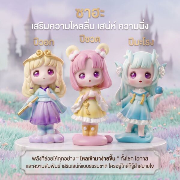 [ ยกกล่อง/Box Set ] ฟิกเกอร์เทพธิดา 12 นักษัตร โมเดลฟิกเกอร์คอลเลกชั่นนักษัตร เสริมความมงคลพร้อมความน่ารักแบบยกเซ็ท