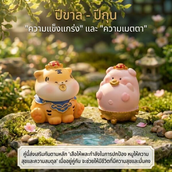 ฟิกเกอร์เหล่าทวยเทพน้อย 12 นักษัตรมงคล : พรจากสรวงสวรรค์ "ปีกุน" ฟิกเกอร์โมเดลเสริมมงคล ของขวัญ ของสะสมเสริมโชคดี