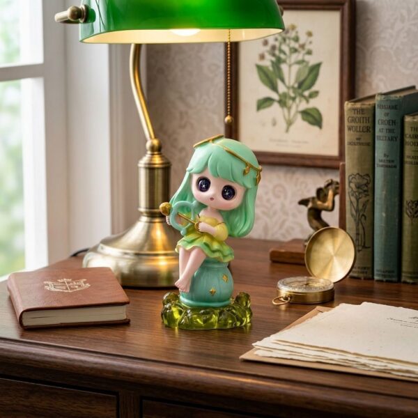 Art Toy โมเดลฟิกเกอร์ เจ้าหญิงแห่งดวงดาว ราศีธนู เสริมดวงชะตา การเงินการงานโชคลาภ ฐานคริสตัล ของขวัญ