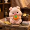 th-11134207-81ztk-mogdqsj77bbd54.jpg ฟิกเกอร์ หมูน้อยปีกุน ถือส้มมงคล โมเดล นักษัตร เสริมโชคลาภ เรียกทรัพย์ Art Toy ของเล่น