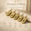 จี้ชาร์มทอง ธาตุทั้ง 5 พลอยประจำธาตุ ทอง ดิน น้ำ ไม้ ไฟ เสริมดวง ฮวงจุ้ย Mooniverse
