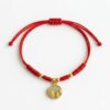 th-11134207-81ztl-mnfdze0vdvk8d6.jpg สร้อยข้อมือเชือกแดง ด้ายแดงมงคล + จี้หยกวงกลม เสริมโชคลาภ เสริมเรื่องการเงิน ฮวงจุ้ย ปรับขนาดได้ สายมู
