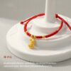 th-11134207-81ztl-mnfe98pcow0259.jpg สร้อยข้อมือเชือกแดง ด้ายแดงมงคล + จี้ถุงเงิน 福 เสริมโชคลาภ การเงิน ฮวงจุ้ย เงินทองไหลมาเทมา ปรับขนาดได้ สายมู