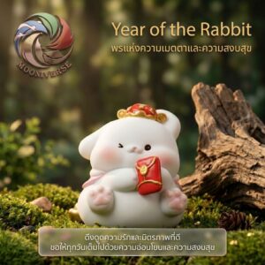 th-11134207-81ztl-mo6jgozuy1vl6f.jpg ฟิกเกอร์เหล่าทวยเทพน้อย 12 นักษัตรมงคล : พรจากสรวงสวรรค์ " ปีเถาะ" โมเดลฟิกเกอร์เสริมมงคล ปีกระต่าย ของขวัญ ของสะสม