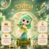 Art Toy โมเดลฟิกเกอร์ เจ้าหญิงแห่งดวงดาว ราศีธนู เสริมดวงชะตา การเงินการงานโชคลาภ ฐานคริสตัล ของขวัญ