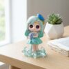 Art Toy โมเดลฟิกเกอร์ เจ้าหญิงแห่งดวงดาว ราศีกุมภ์ เสริมดวงชะตา การเงินการงานโชคลาภ คริสตัล ของขวัญ