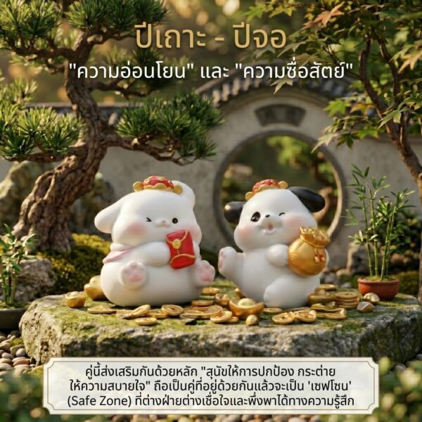 ฟิกเกอร์เหล่าทวยเทพน้อย 12 นักษัตรมงคล : พรจากสรวงสวรรค์ " ปีจอ" โมเดลฟิกเกอร์เสริมมงคล ของขวัญ ของสะสมเสริมความโชคดี