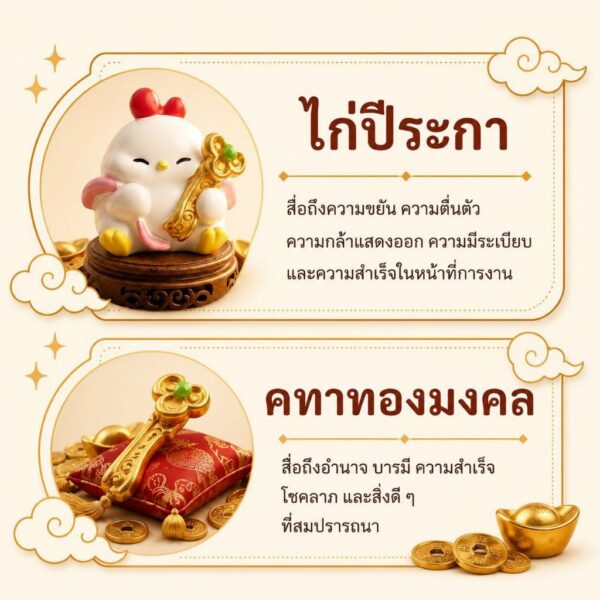 th-11134207-81ztp-mogdfqrygs1t08.jpg ฟิกเกอร์ ไก่น้อยปีระกา ถือคทาทองมงคล โมเดล นักษัตร เสริมโชคลาภ เรียกทรัพย์ Art Toy ของเล่น