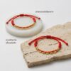 th-11134207-81ztq-mnfb5d4v2olf7d.jpg สร้อยข้อมือเชือกแดง ด้ายแดงมงคล + จี้ห่วงทอง มินิมอล เสริมโชคลาภ เสริมความรัก ปรับขนาดได้ เครื่องประดับมงคล