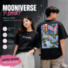 2 เสื้อยืดผ้า Cotton สกรีนลาย 12 นักษัตร MOONIVERSE สไตล์สตรีท สีขาว สีดำ แมทช์ง่าย ใส่สบาย เข้าทุกลุค