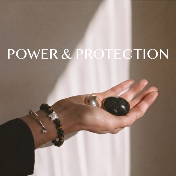 2 กำไลหินมงคล แบล็กอาเกต Black Agate ปกป้องคุ้มครอง เสริมความมั่นใจ ชาร์มนักษัตร เงินแท้ S999 Fortune