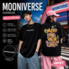 3 เสื้อยืดทรง Oversize สกรีนลาย 12 นักษัตร MOONIVERSE สไตล์สตรีท vintage สีขาว สีดำ แมทช์ทุกลุค ใส่สบาย