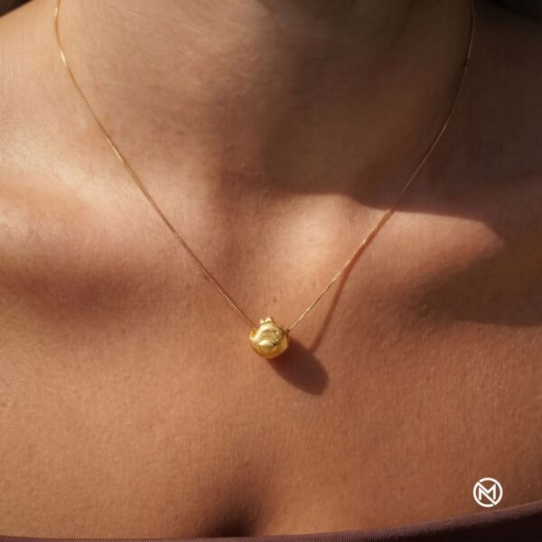 จี้ 12 นักษัตร คอลเลกชัน "Golden Mellow" จี้ทองแมตต์ สไตล์มินิมอล 3D Chibi เสริมดวง น่ารัก เรียบหรู Mooniverse