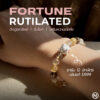 ปก กำไลหินมงคล รูไทล์ควอตซ์ (Rutilated Quartz) เสริมการเงิน ชาร์มนักษัตร เงินแท้ S999 รุ่น Fortune